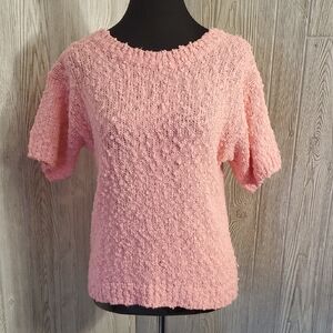 Vintage Cozy Pink Women's Sweater